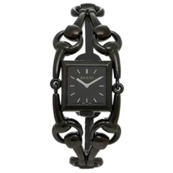 Gucci | Accessories | Gucci Signoria 25mm Quartz Black  display picture 1